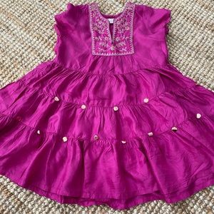 Pink Chicken Silk dress